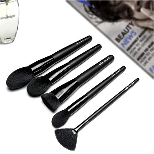 Sponsored Ad - La Cara Classic Face Brush Set I Makeup Brushes - 5 Pieces