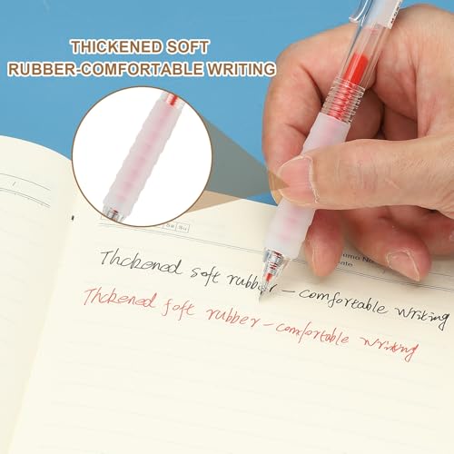 Bolígrafos gel 0.5mm PATIKIL pack 24 tinta negra miniatura 6