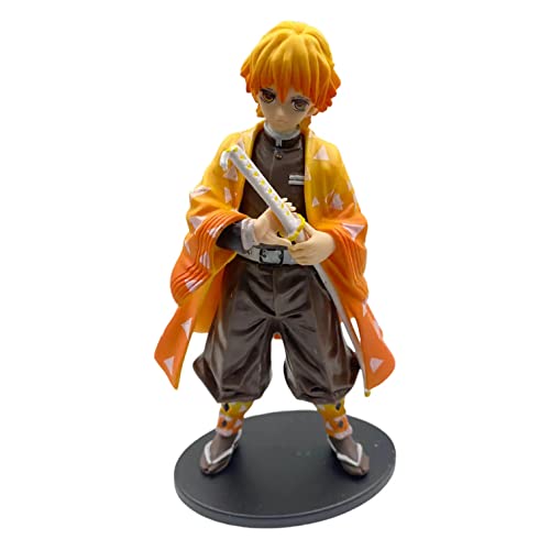 Image of Awestuffs Action Figure Limited Edition for Car Dashboard, Decoration, Cake, Office Desk & Study Table (Zenitsu D Slayer)