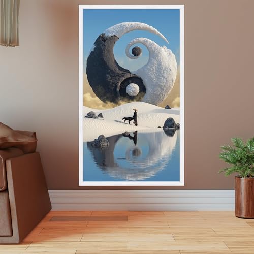 Affiches scènes d'eau réfléchissantes pour créer un salon zen et design