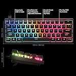SteelSeries Apex Pro Mini Gen 3 OmniPoint 3.0 HyperMagnetic Switches — Adjustable Actuation — Rapid Trigger — Game-Ready Presets — Protection Mode — Rapid Tap/SOCD — RGB — PBT Keycaps — USB-C - Image 4
