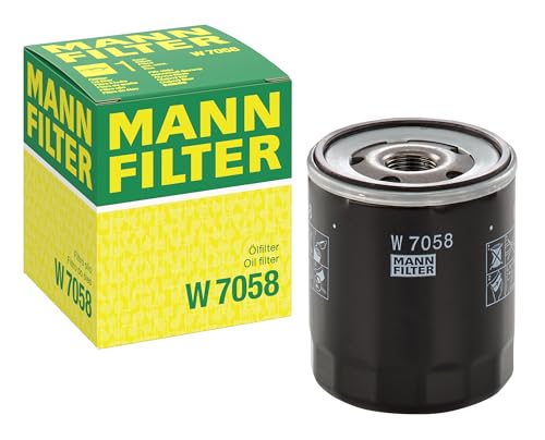 MANN-FILTER W 7058 Filtro de aceite - para Automóviles + Vehículos de transporte