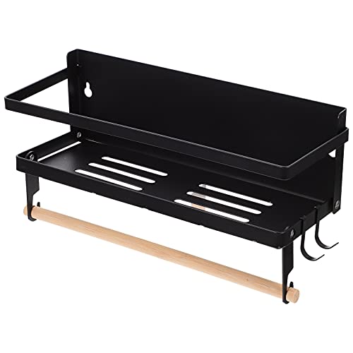 Cabilock Spice Rack Magnético Geladeira Prateleira Organizador Economia de Espaço De Armazenamento D