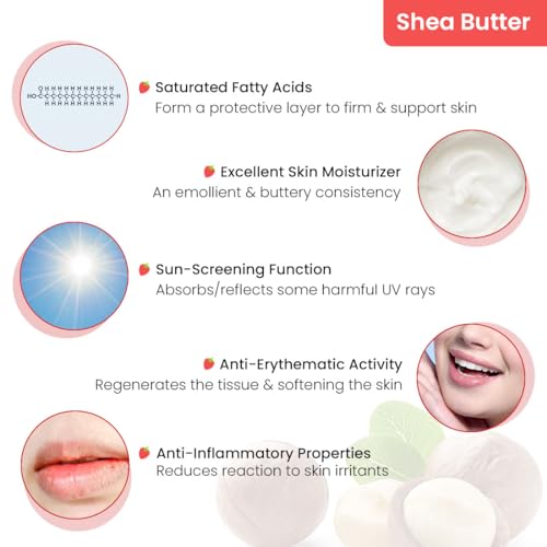 Image of Keya Seth Aromatherapy Aromatic Lip Jelly Strawbery, Tinted Lip Balm, Strawbery Seed Ol) & Shea Butter, Brightening and Moisturizing Dark Lips (Pack Of 3)
