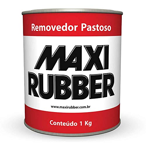 Removedor de Tinta Pastoso Maxi Rubber 1 kg