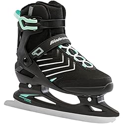 Patines Hielo Bladerunner Rollerblade W Bladerunner Ice by Igniter XT-Patines de Hielo para Mujer, Color, Negro/Verde Invierno, 8 UK