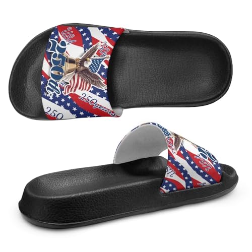 Image of Slides for Boys Girls Quick Drying Kids Slides Sandals Non-Slip