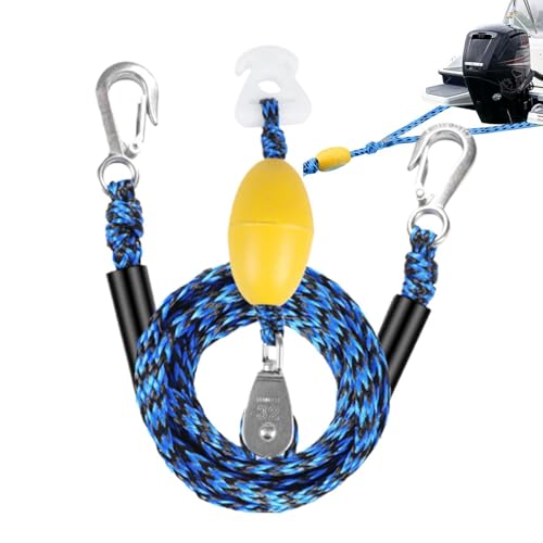 Corde de remorquage pour tube et barre gonflable pour tracter 4 personnes en sécurité