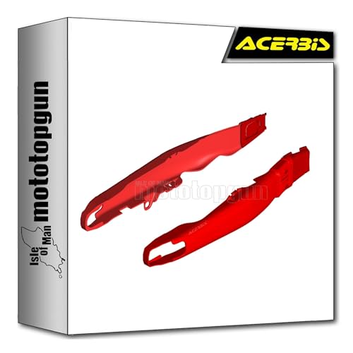 Couvercle fourche Teketmagnet Acerbis rouge anti-chocs pour Beta RR