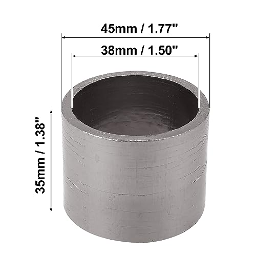 Motoforti Motorrad Auspuffrohr Dichtung Graphit 38mm Innendurchm. 45mm Außendurchm.