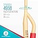 Dynarex 4958 Foley Catheters, Suitable for Children and Adults, Sterile Individually Packaged, Medical-Grade, Soft and Flexible 2 Way Urinary Catheter, 30 cc, 18FR, 10 Boxes of 10