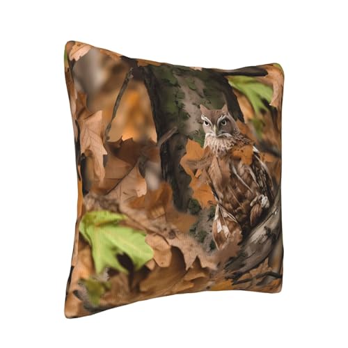 Housse de coussin velours côtelé camouflage : protège et décore - 3