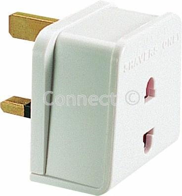 Wellco BulkWellco bulk plug-in shaver adaptor 1A fused