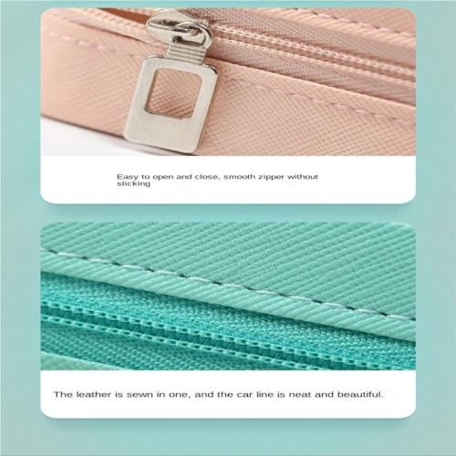 Boîte à bijoux compacte rétro élégante à offrir pour ranger les boucles d'oreilles - 5
