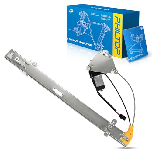 Image of PHILTOP 748-568 Power Window Regulator w /Motor Fit for Liberty 2002-2007 | Rear Right Passenger Side Power Window Lifter