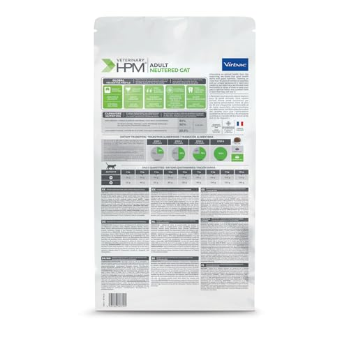 VIRBAC HPM Feline Adult NEUTERED 3KG
