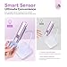SAVILAND SSPro X U V Light for Gels Nails : 8s U V LED Nail Lamp with Smart Sensor 360° Rotatable Magnetic Nail Light Flash Cure Lamp for Gel Stand 2 Timer LCD Screen Nail Light Use Home DIY