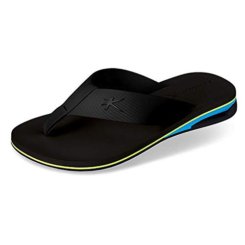 Sandália Kenner AMP Turbo Line Preta/Verde/Azul 43