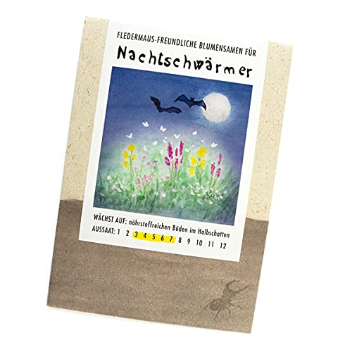 "Garten für Nachtschwärmer" - Tierfreundliche Blumenwiese für Fledermäuse Cover
