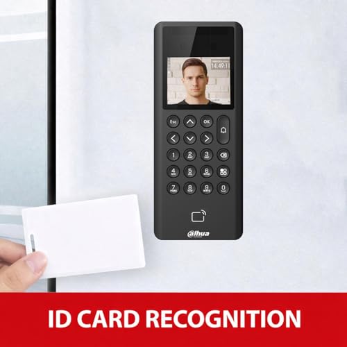 Image of Dahua ASI3203E-W Single Door Face Recognition Access Controller,2.4-inch Display Screen,2MP CMOS HD Camera.