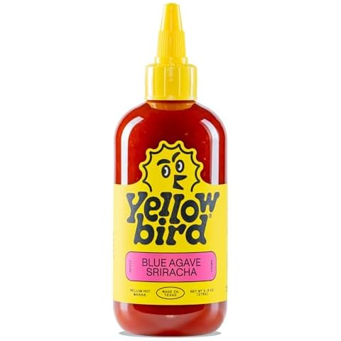 Yellowbird Blue Agave Sriracha Hot Sauce Cover