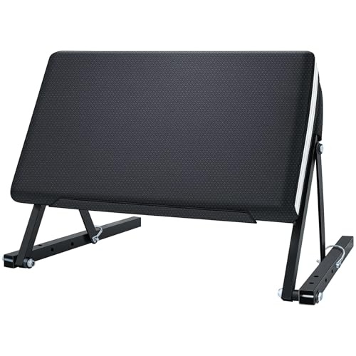 SEASAIL Universal ATV Backrest Adjustable Seat Back Cushion for ATV Universal Foldable Seat Backrest Thick Cushion with Heavy Duty Steel Frame