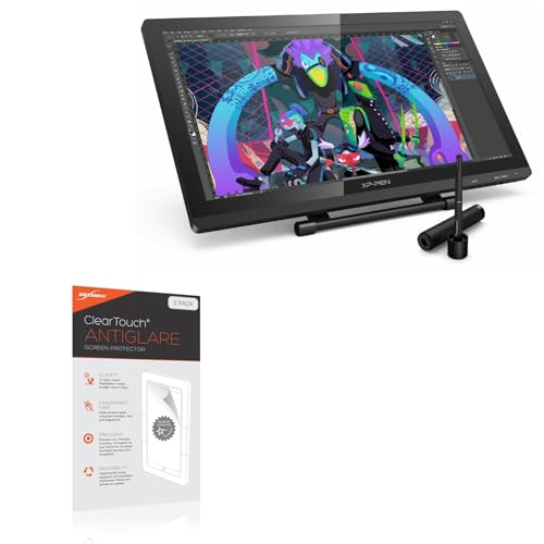 Protector de Pantalla BoxWave Compatible XP-Pen 22R Pro 2-Pack