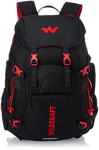 Wildcraft HypaDura 36 liters Black Casual Backpack (8903338049616)