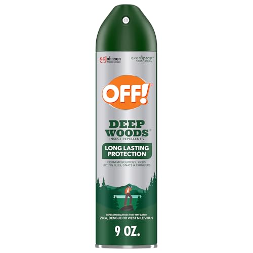 OFF! Deep Woods Insect Repellent Aerosol, Bug Spray with Long