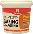 Red Devil 0664 Pre-Mixed Glazing Compound, 1 Quart