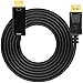 Retoo DisplayPort auf HDMI-Adapter, 4K Display port auf HDMI-Konverter, Adapter zu HDMI Buchse kompatibel mit HDTV, Monitor, Projektor, Desktop, Surface, Bildschirmkabel 1.8M, Schwarz