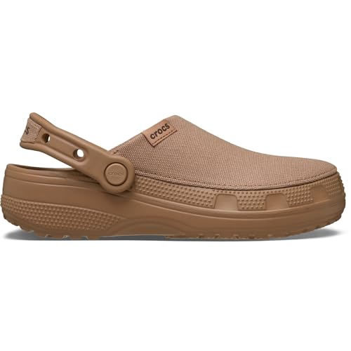 Image of Crocs Unisex-Adult Classic Crafted Canvas & Suede Clogs
