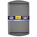 Wilton Platinum Premium Non-Stick Anti-Warp Bakeware, Made without PFAs, Large Baking Sheet, 11x17 in