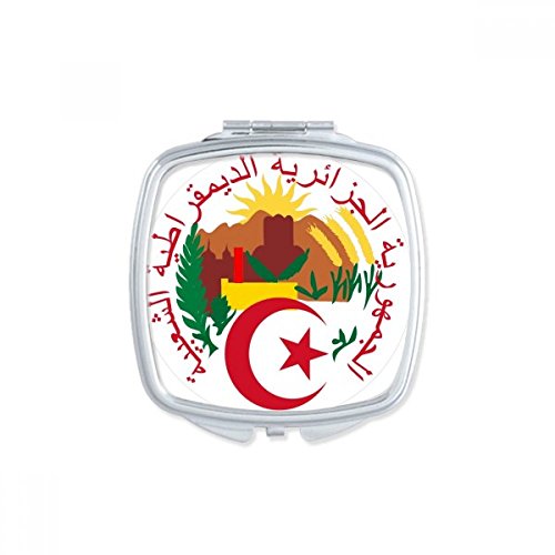 Miroir d'Algérie de poche compact pour corriger votre maquillage n'importe où