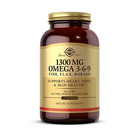 Solgar 1300mg Omega 3-6-9 Softgels Cover