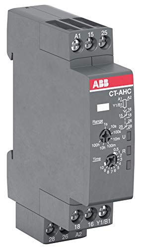 Relais temporisé ABB CT-AHC.22 retardé à l'extinction 24-240V