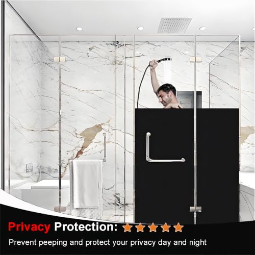 ZHMRROAD Blackout Window Film Total Light Blocking 17.5 x 78.7 inches - image 3