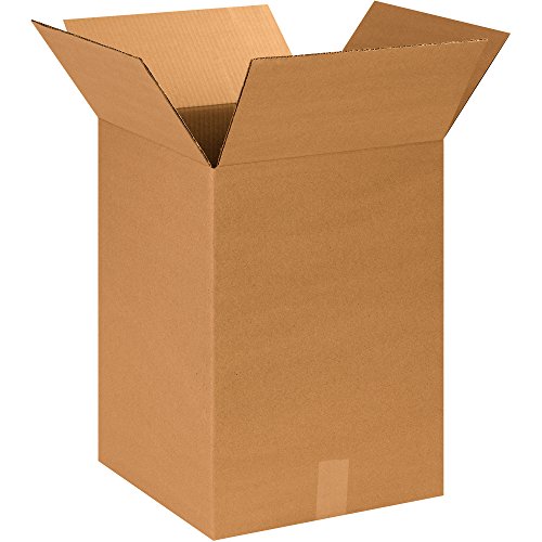 Image of BOX USA 14 x 14 x 19 Corrugated Cardboard Boxes, Medium 14 inchL x 14 inchW x 19 inchH, Pack of 20 | Shipping, Packaging, Moving, Storage Box for Home or Business, Strong Wholesale Bulk Boxes