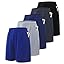 5 Pack - Navy, Dark Blue, Dark Gray, Black, Light Gray