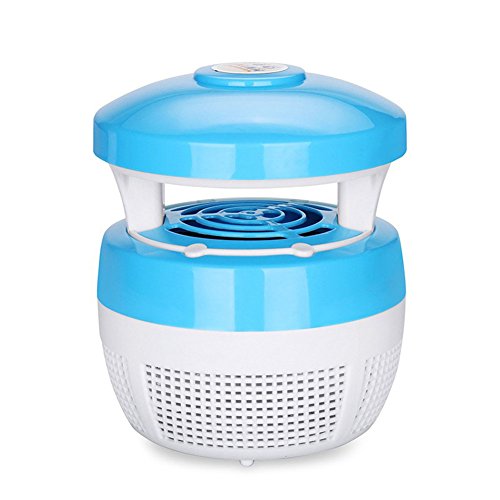 Mosquito Insect Killer Light Mosquito Killer Household Photocatalyst Bedroom LED Physics Mosquito Lamp No Radiation Pregnant Woman [Energy Class A+++] Indoor Mosquito Lamp (color : Blue)