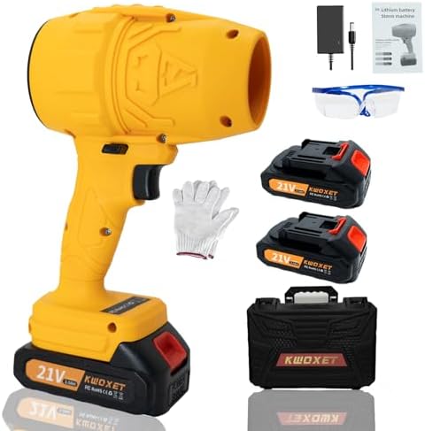 Soffiatore Foglie A Batteria - Potente 1500W, 2 Batterie Da 2Ah, Leggero E Multifunzione - Foto 3