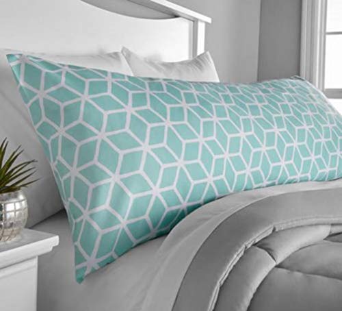 Microfiber Body Pillow Cover - Mint