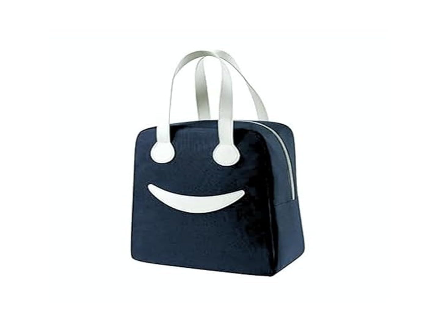 Zonkar Smiley Travel Lunch/Tiffin/Storage Bag Picnic for Kids Leakproof Hot/Cold Waterproof Lunch Bag Waterproof Lunch Bag (Black) (B0DBM26VNW) Amazon Price History, Amazon Price Tracker