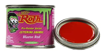 ROTH DELUXE PINSTRIPING LETTERING ENAMEL 16 COLORS KIT