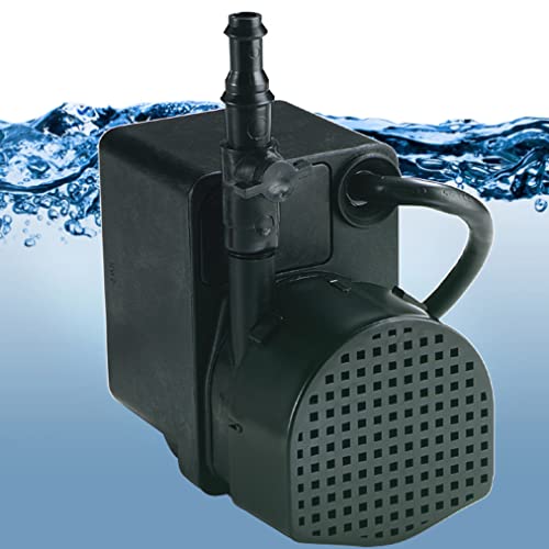 Little Giant Pe-2H-Pw 115 Volt, 1/40 Hp, 300 Gph Epoxy Encapsulated Direct Drive Submersible Pump With 6-Ft. Cord And Flow Control Valve, Black, 566609 #TOP3