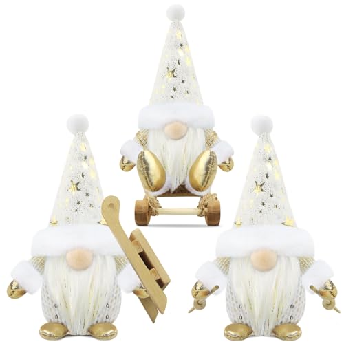 Decorazione natalizia: il gnomo di Natale è la decorazione perfetta per la casa. Decora la tua casa, stanza, come scrivania, tavolo, divano, libreria, mensola, tavolo da pranzo, comodino, albero di Natale, camino e molto altro ancora.