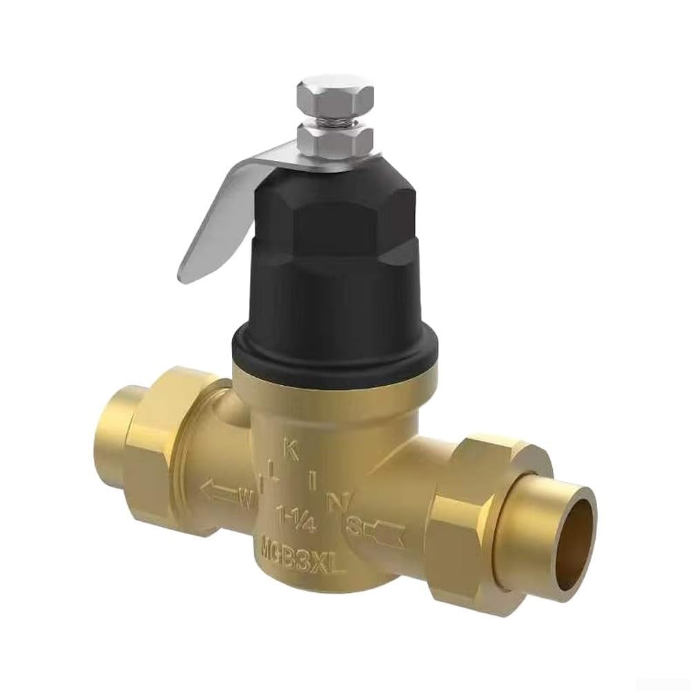 Valvola di regolazione della pressione in ottone regolabile da 0 PSI a 160 PSI per sistemi di utensili pneumatici di irrigazione (1)