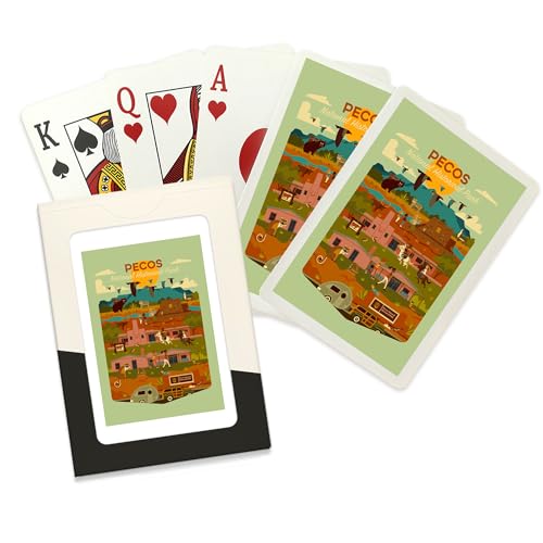 Baraja de Póker Pecos National Historical Park 52 cartas