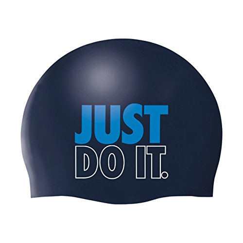 Nike Slogan Silicone Swim Cap