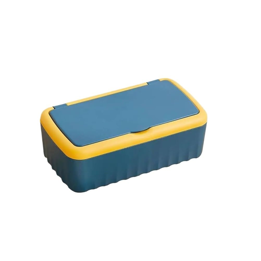Wet Wipes Tissue Box Large Capacity Sealed Dispenser Blue Household Bathroom Travel Flushable Container Plastic Home